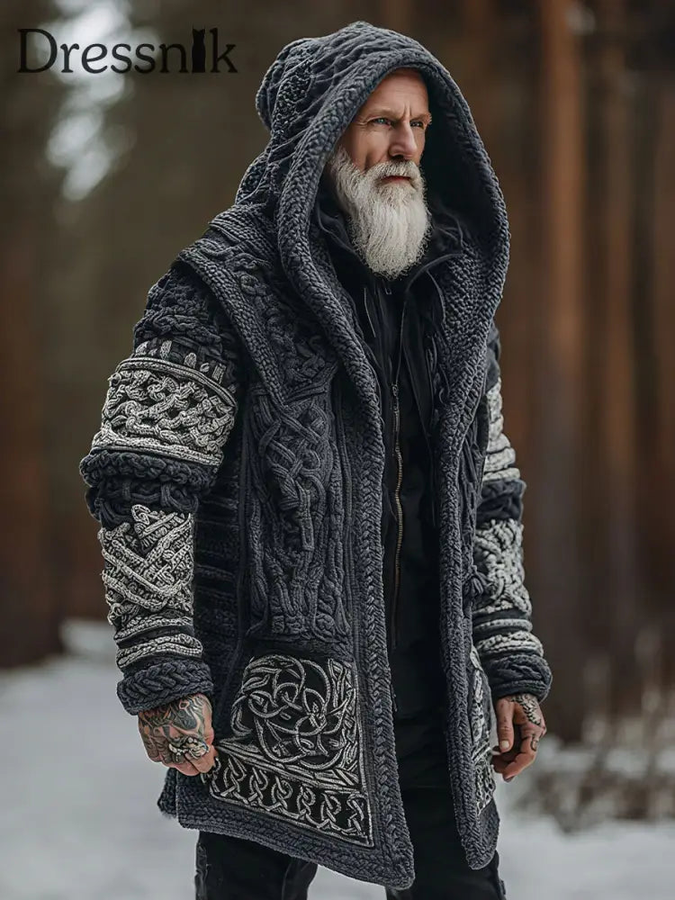 Herren Viking Kapuzen jacken als bild / S