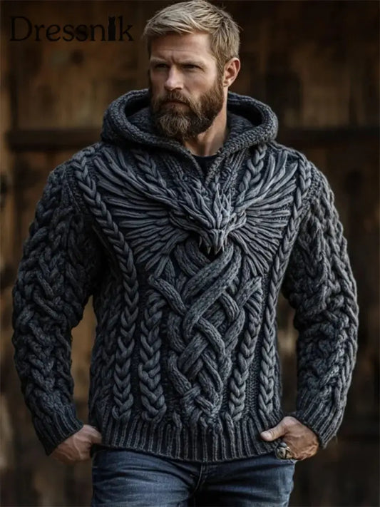 Herren Viking Kapuzen-Sweatshirt als bild / S