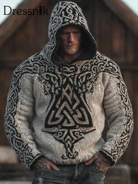 Herren Viking Kapuzen-Sweatshirt als bild / S