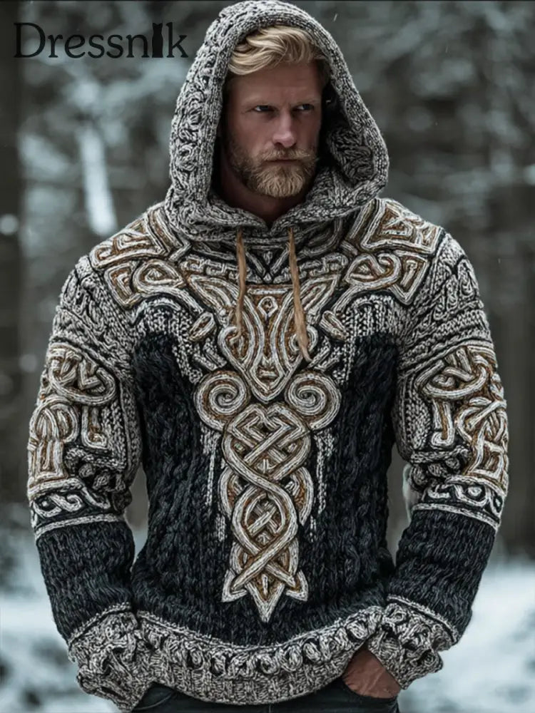 Herren Viking Kapuzen-Sweatshirt als bild / S
