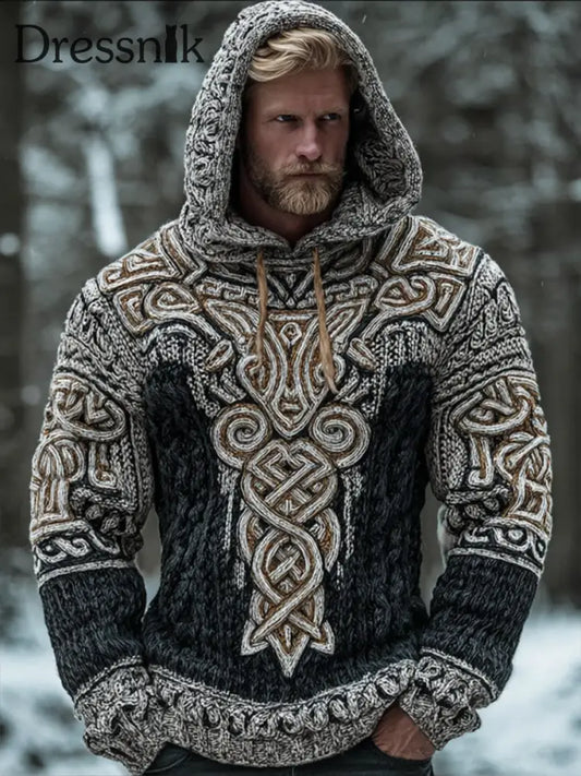 Herren Viking Kapuzen-Sweatshirt als bild / S
