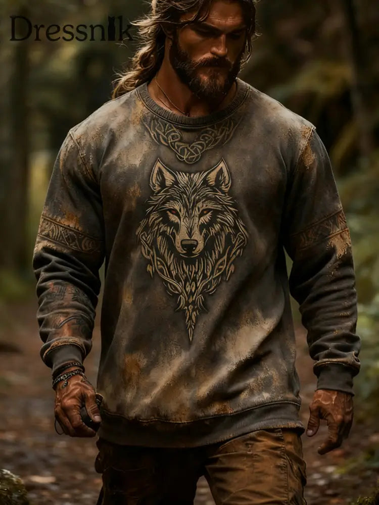 Herren Viking Sweatshirt als bild / S