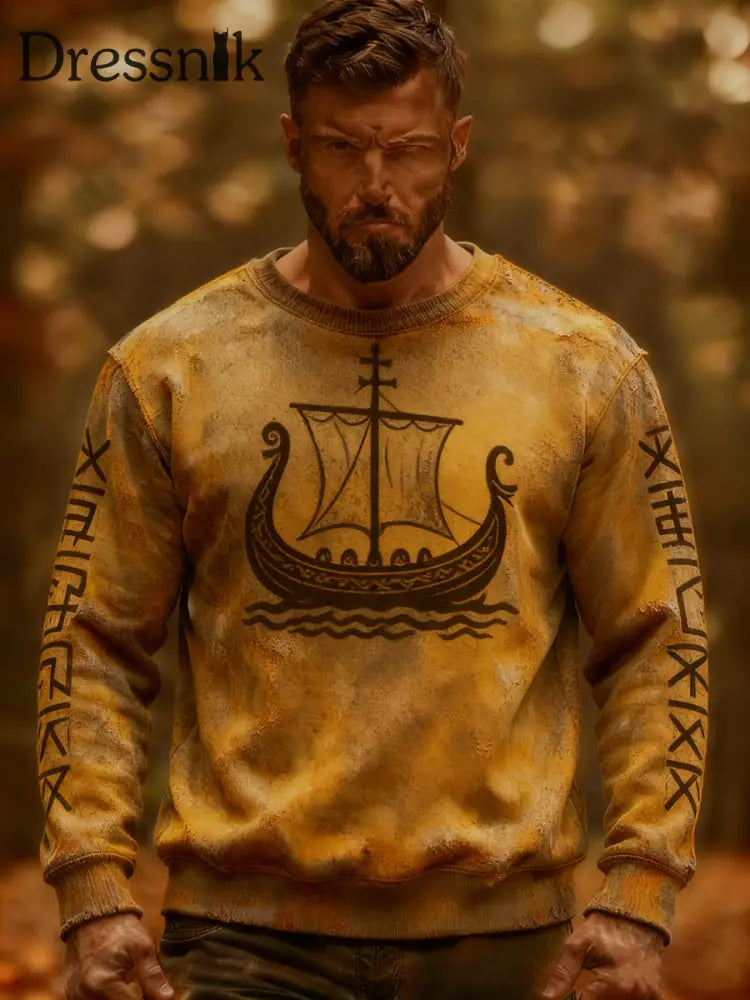 Herren Viking Sweatshirt als bild / S