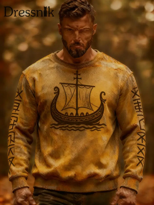 Herren Viking Sweatshirt als bild / S