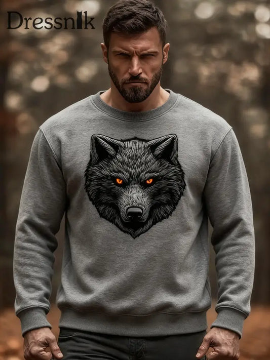 Herren Viking Sweatshirt Grau / S