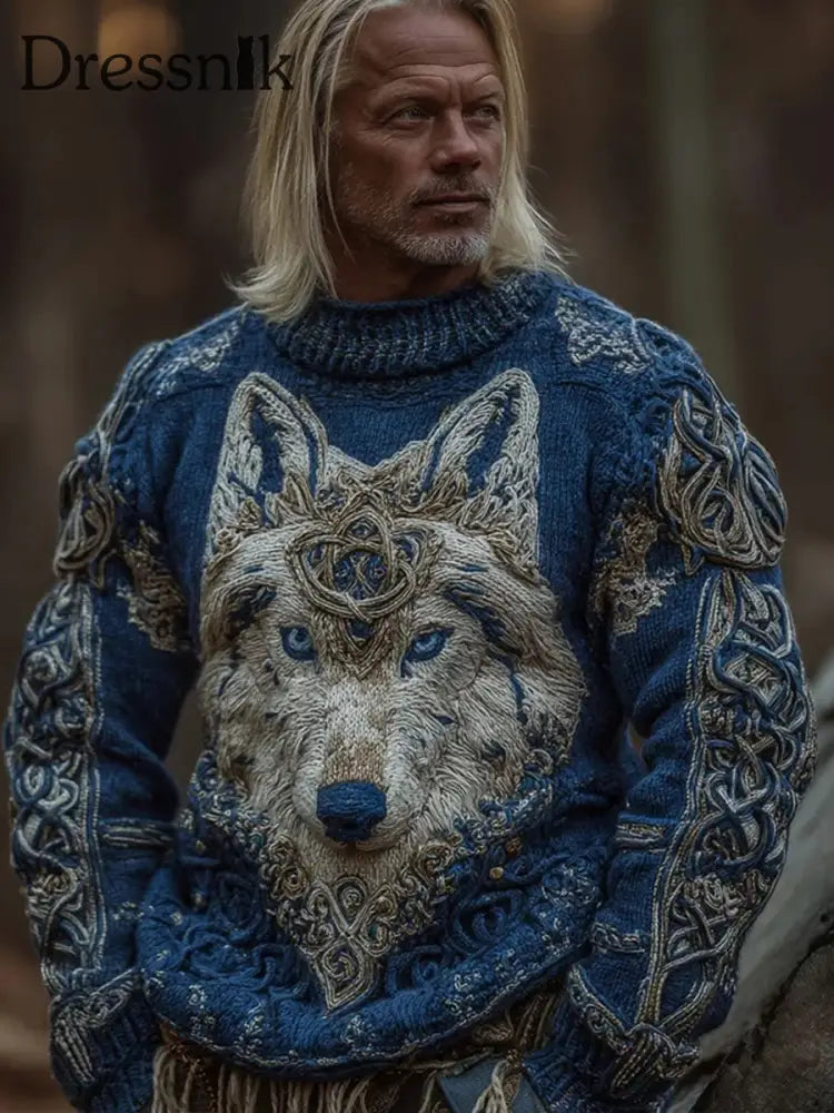 Herren Viking Sweatshirt mit Rundhals ausschnitt als bild / S