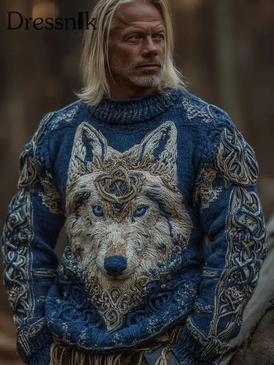 Herren Viking Sweatshirt mit Rundhals ausschnitt als bild / S