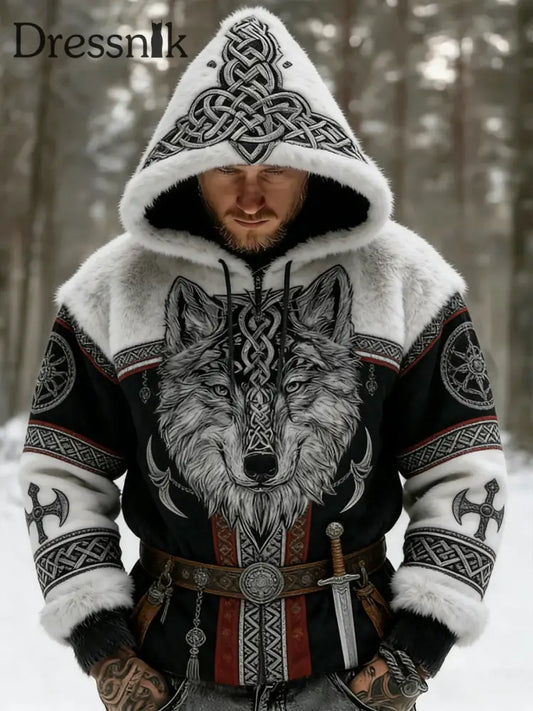 Herren Vintage Business Abstrakte Kunst Casual Top A / S