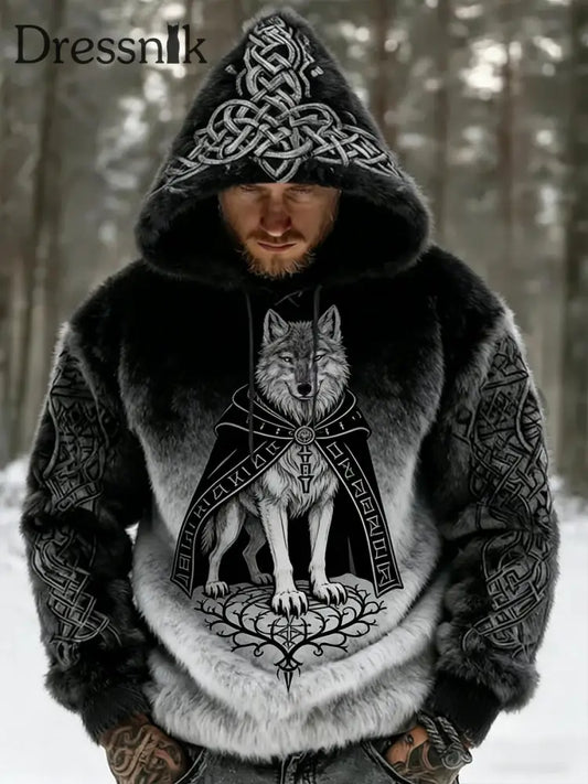 Herren Vintage Business Abstrakte Kunst Casual Top A / S