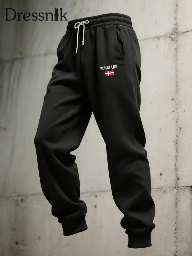 Herren Vintage Mode lässige lange Hosen A / S