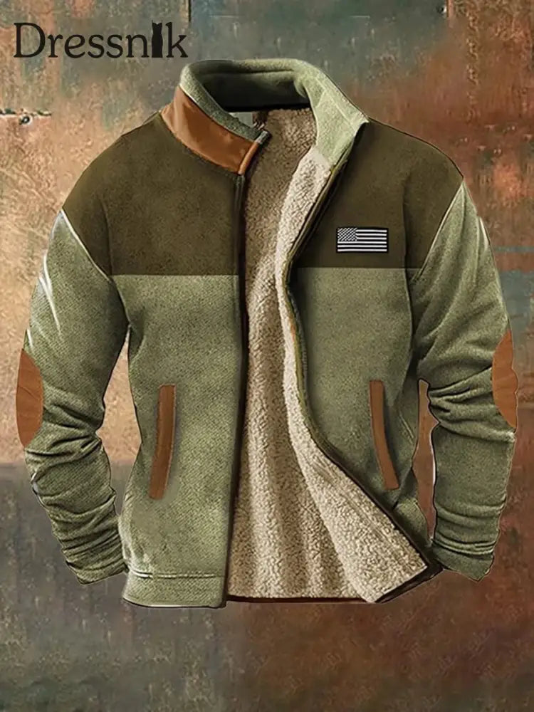 Herren Vintage Western bedrucktes Casual Sweatshirt A / S