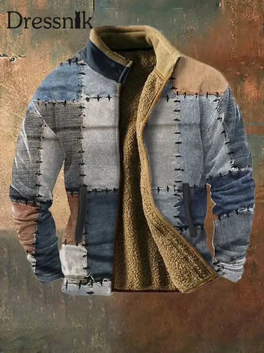 Herren Vintage Western bedrucktes Casual Sweatshirt A / S