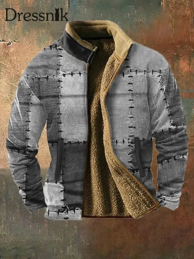 Herren Vintage Western bedrucktes Casual Sweatshirt B / S