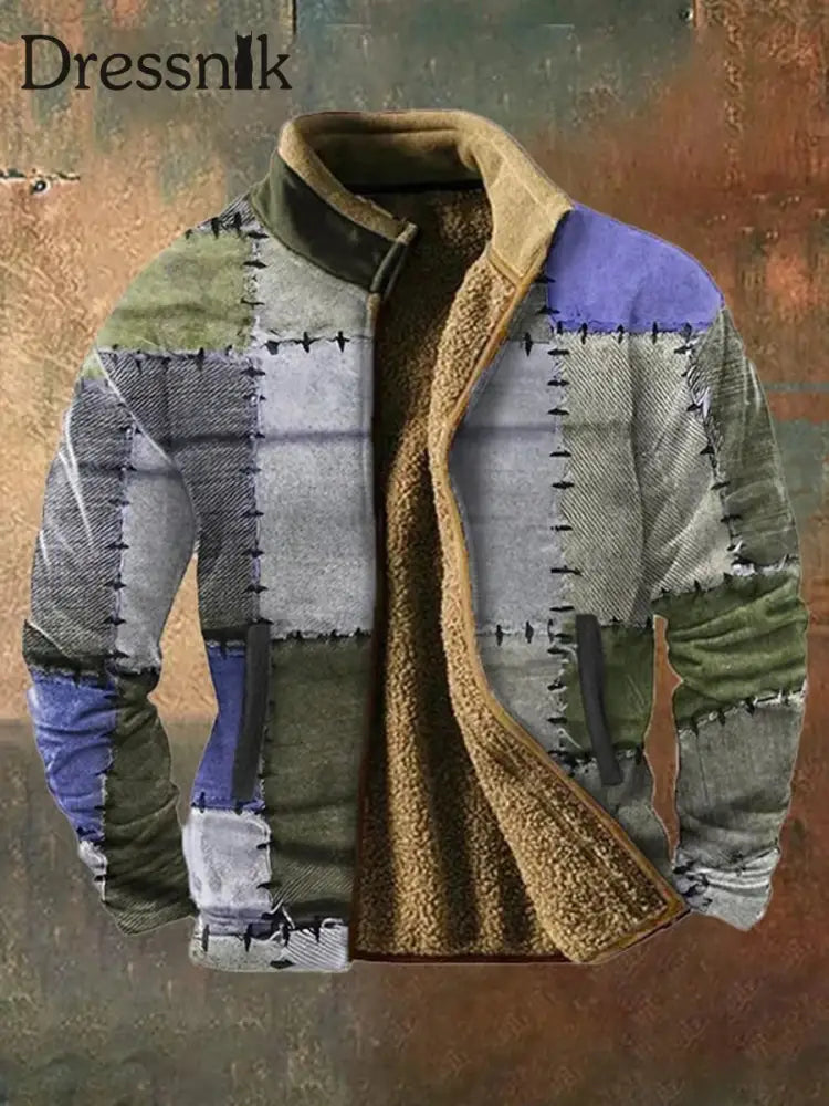 Herren Vintage Western bedrucktes Casual Sweatshirt C / S