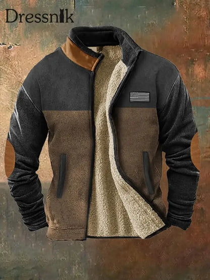 Herren Vintage Western bedrucktes Casual Sweatshirt C / S