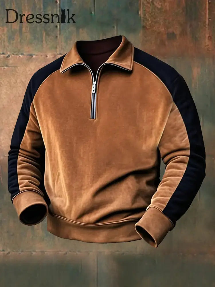 Herren Vintage Western Sweatshirt