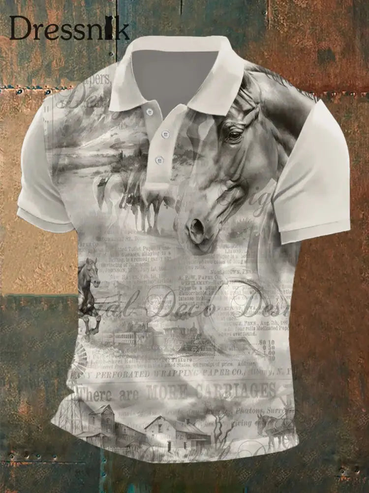 Herren West Kurzarm Hemd als bild / S