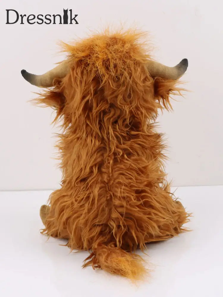 Hochland-Kuh-Plüsch-Simulation Langhaarige Kuh-Puppe