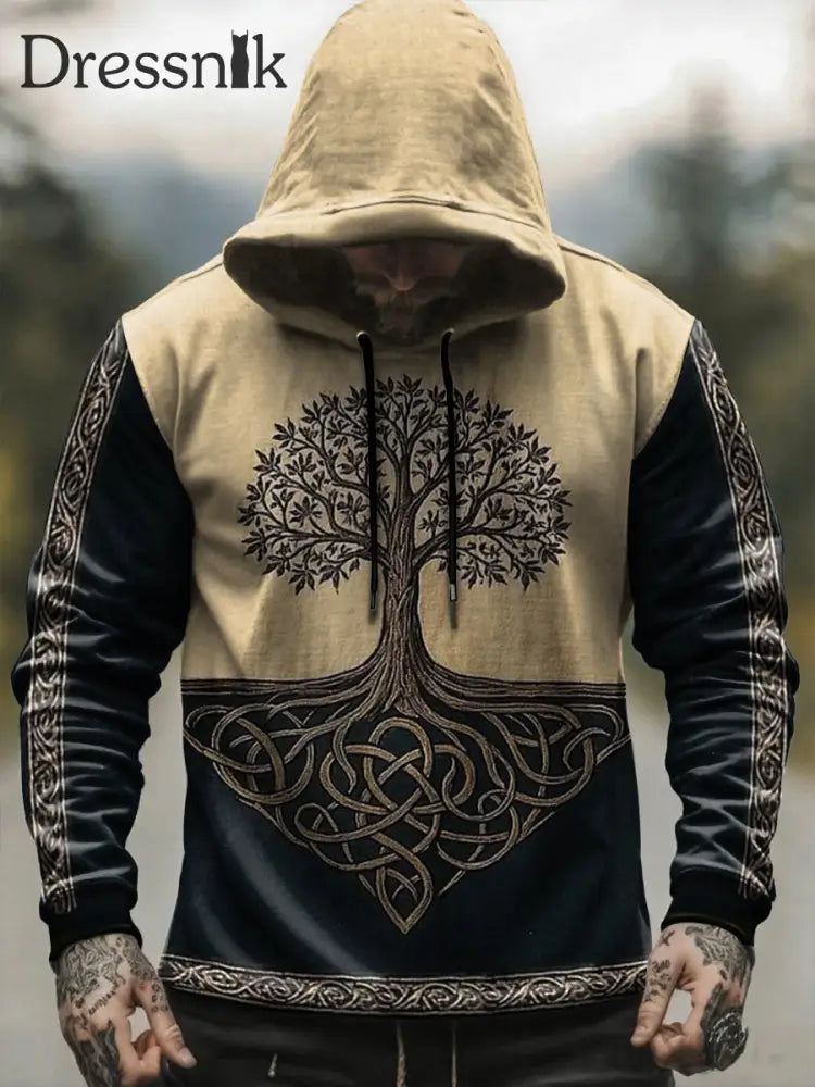 Kapuzen pullover für Herren Viking als bild / S