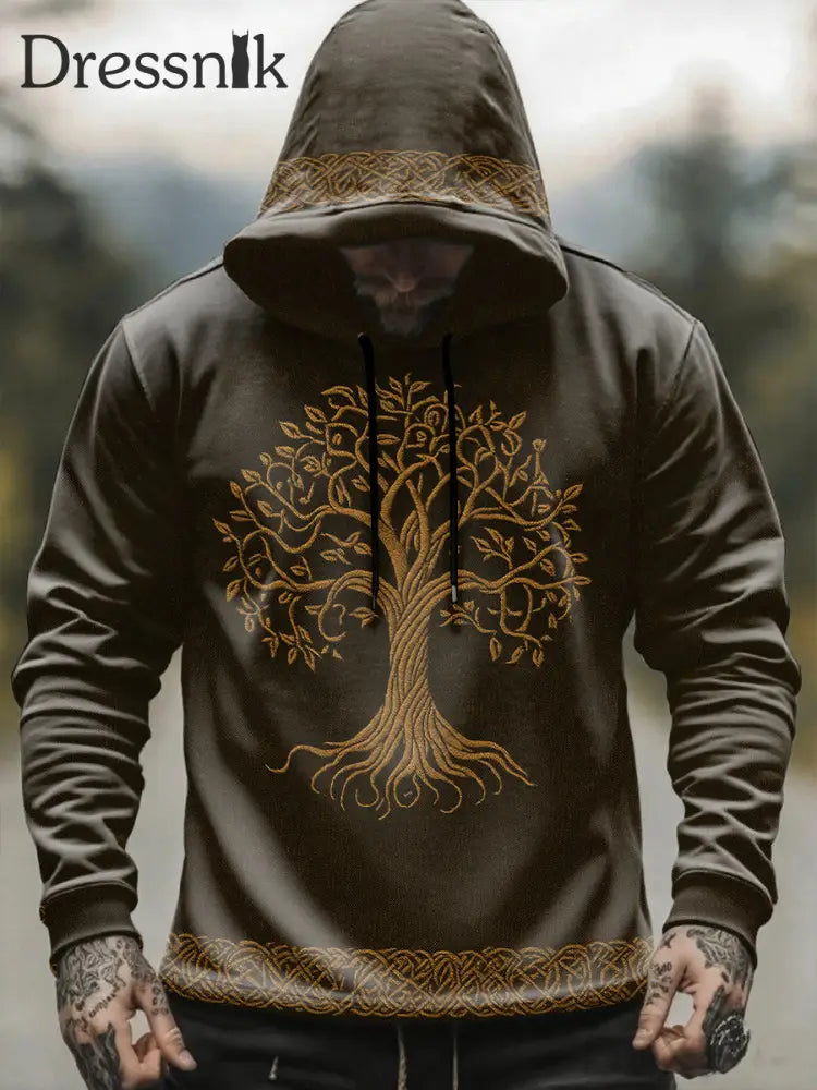 Kapuzen pullover für Herren Viking als bild / S