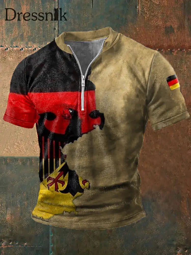 Kurzarm-Polos hirt für Männer Deutschland Design als bild / S