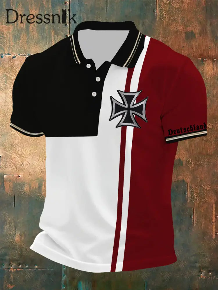 Kurzarm-Polos hirt für Männer Deutschland Design als bild / S
