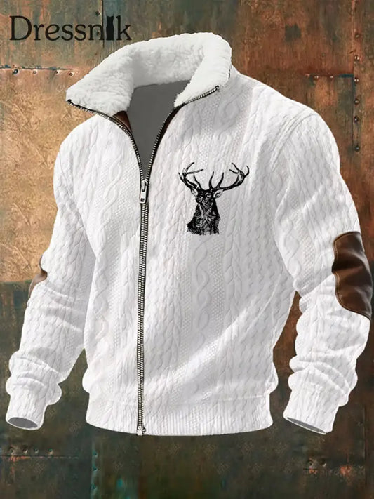 Lässige bequeme Oberbekleidung für Herren mit langen Ärmeln A / S