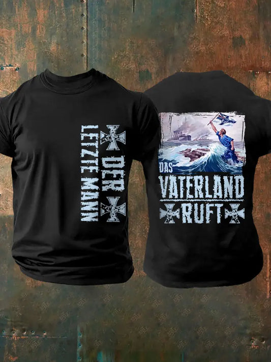Männer Der leckte Mann T-Shirt Schwarz / S