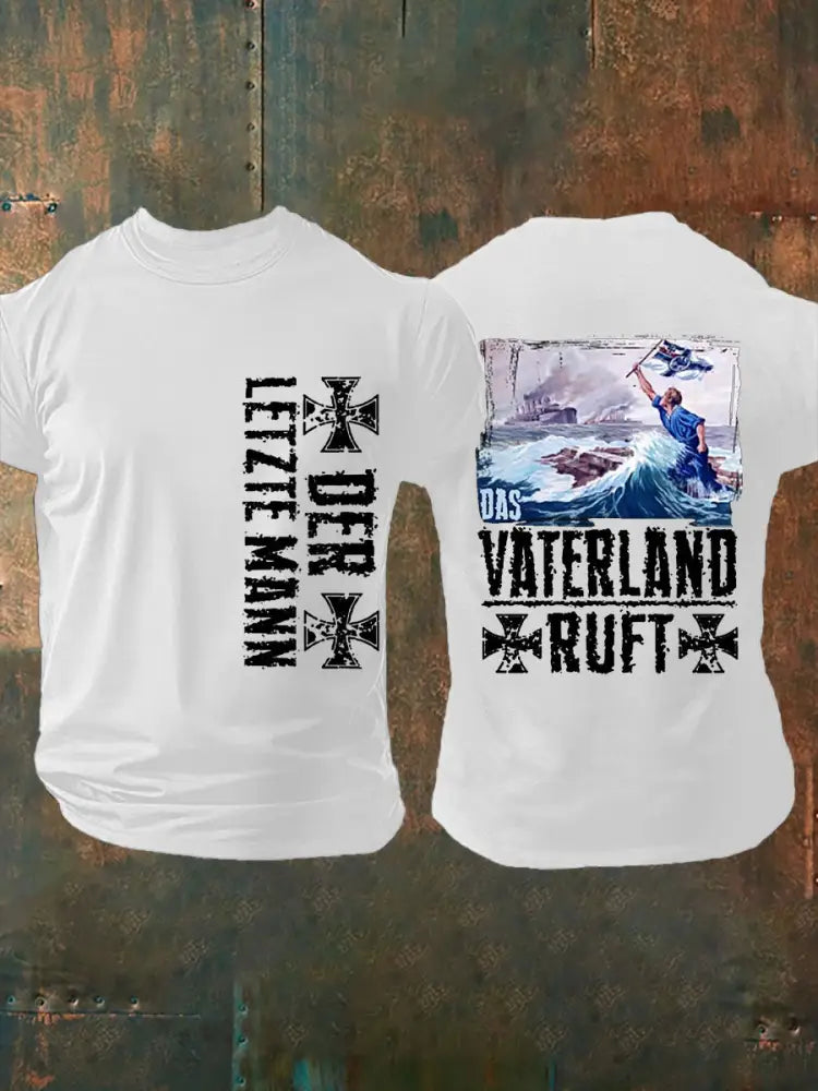 Männer Der leckte Mann T-Shirt Weiß / S