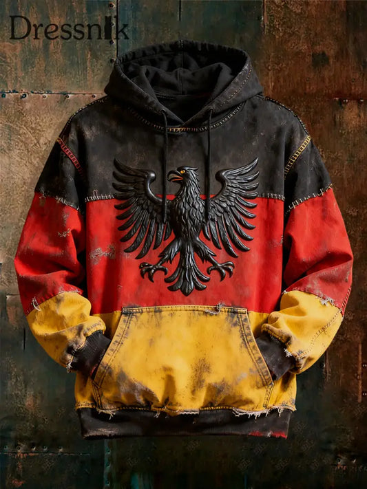 Männer Deutschland Design Hoodie als bild / S