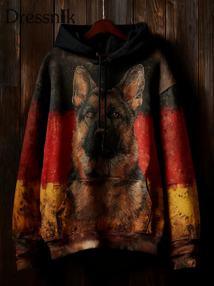 Männer Deutschland Design Hoodie als bild / S