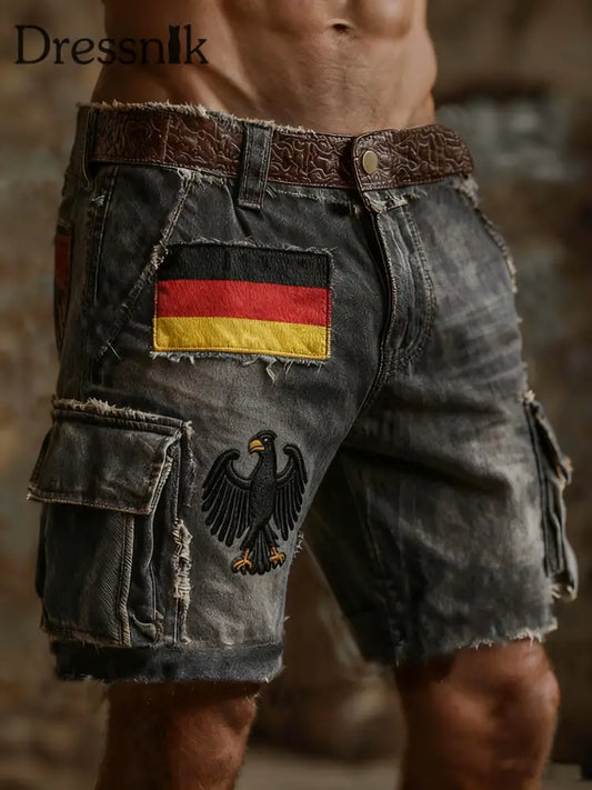 Männer Deutschland Design Shorts als bild / S