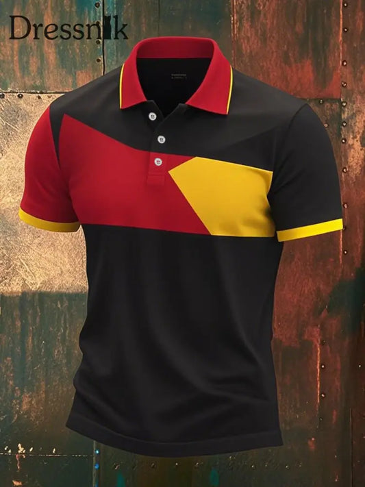 Männer Deutschland lässig Polo Shirt als bild / S