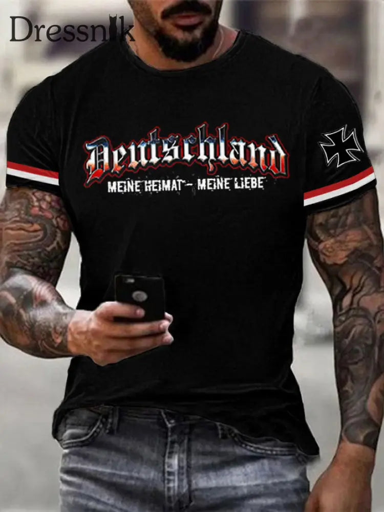 Männer Deutschland Meine Heimat Meine Liebe T-Shirt