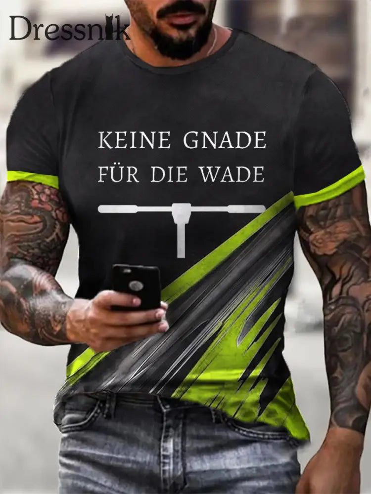 Männer Keine Gnade für die Wade Kurzarm T-Shirt als bild / S