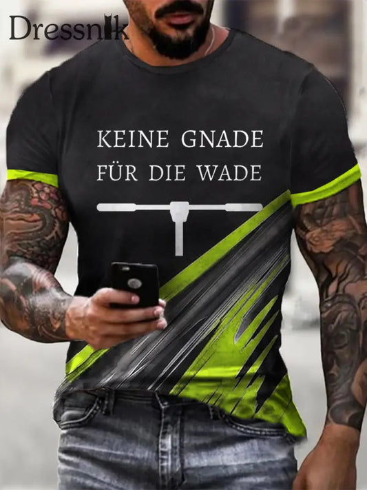 Männer Keine Gnade für die Wade Kurzarm T-Shirt als bild / S