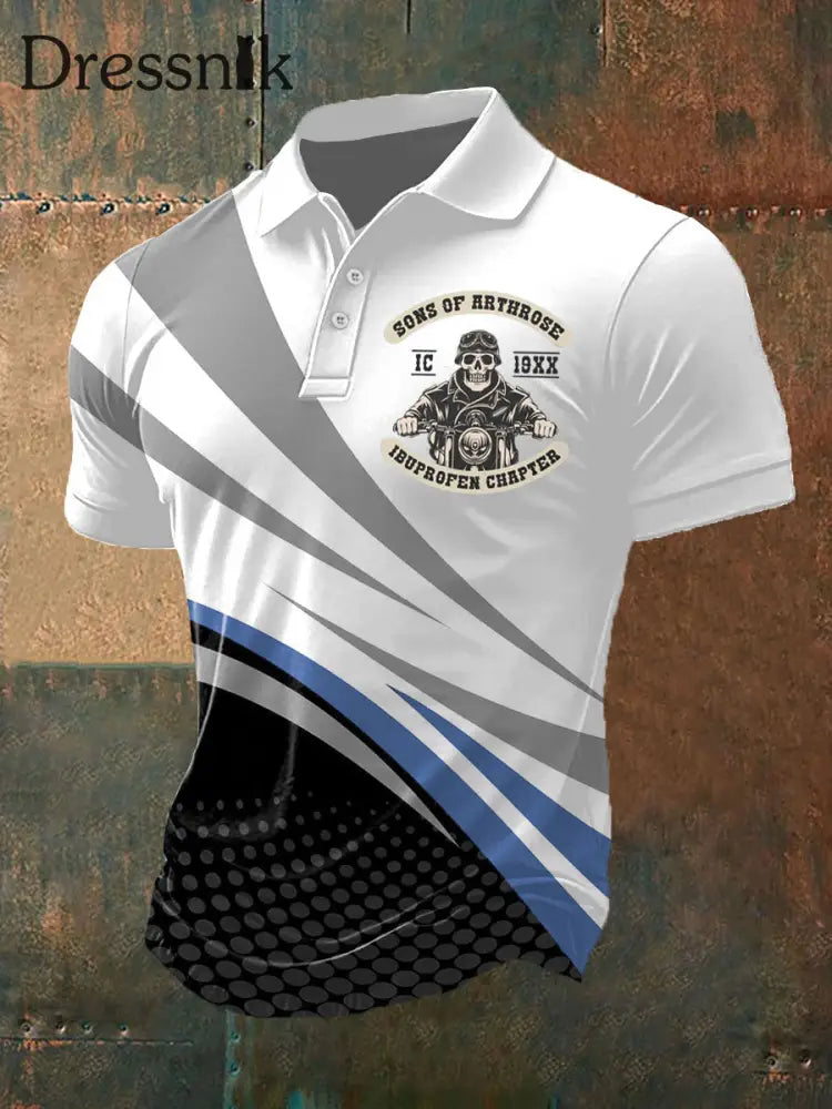 Männer Söhne von Arthrrose Shirt Blau / S