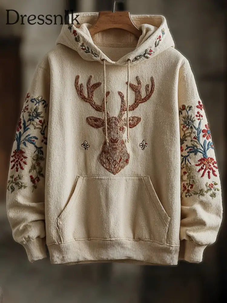 Männer Western Elk Hoodie als bild / S