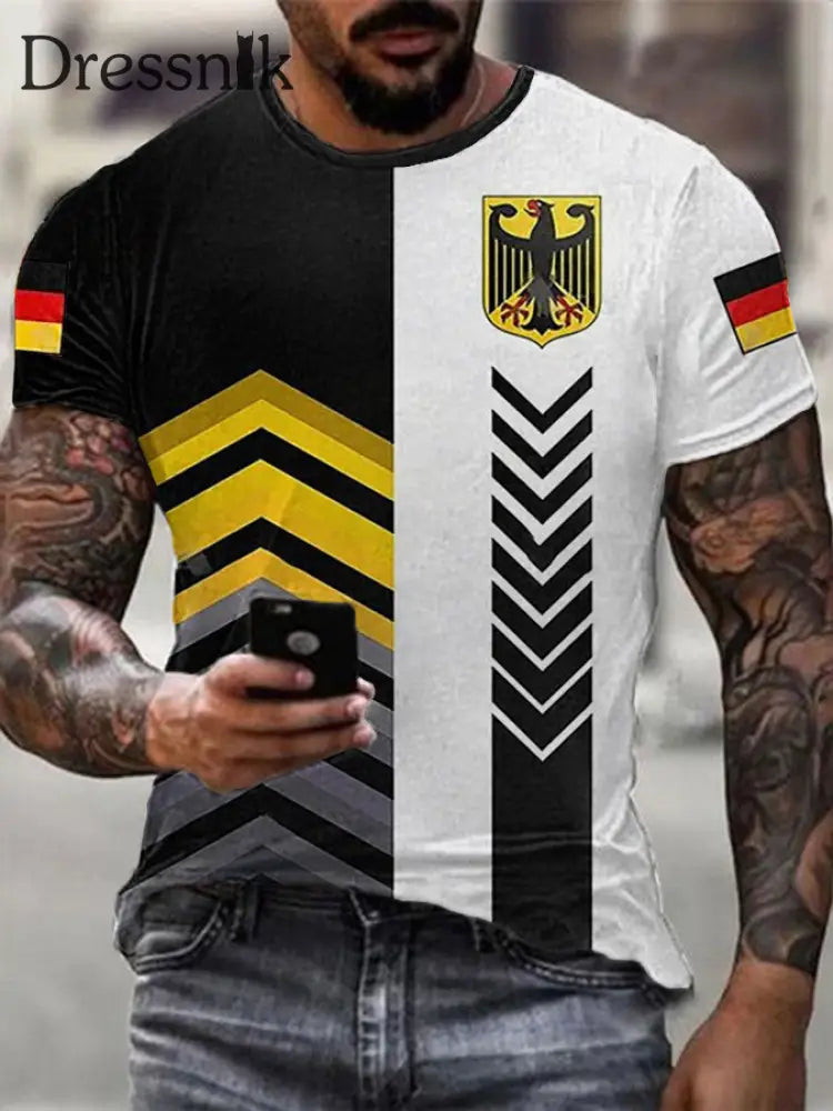 Men’s Deutschland Print T-shirt As picture / S