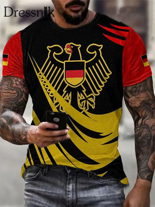 Men’s Deutschland Print T-shirt As picture / S