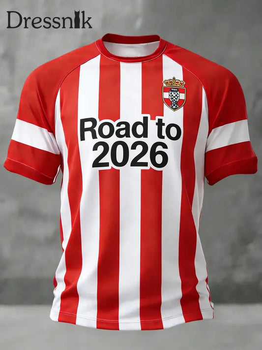 Österreich World Cup Straße nach 2026 Casual Jersey Rot / S