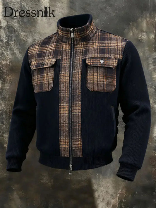 Patchwork-Jacke für Herren als bild / S