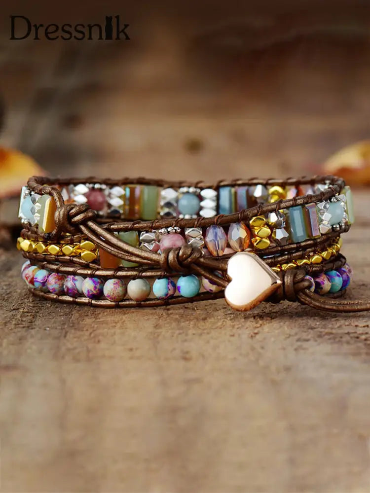 Retro-Armband im böhmischen Stil als bild / EINS