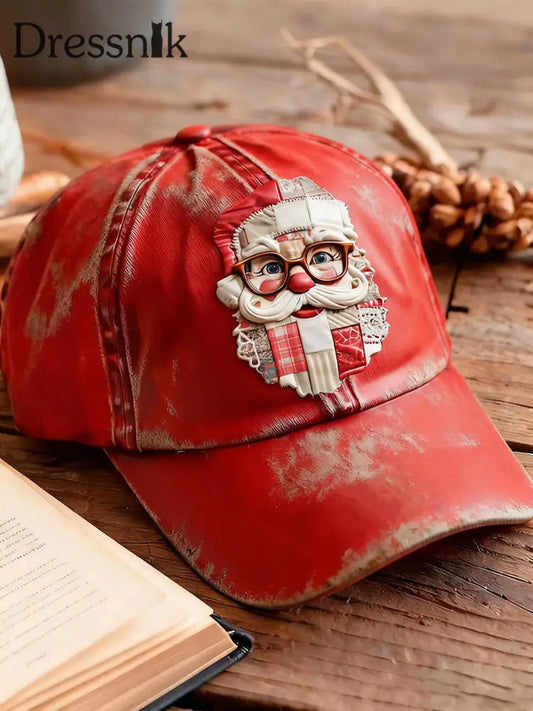 Rote Weihnachtsmann-Unisex-Hüte Rot / EINS