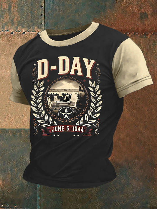 Herren D Tag 6. Juni 1944 Normandie WWII Klassisches T-Shirt