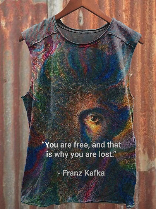 Herren-Freizeit-Print-Top mit lustigen Sprüchen