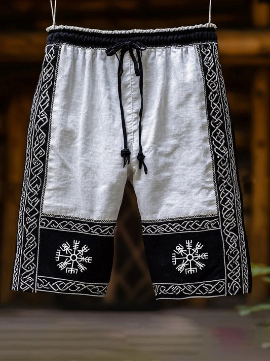 Herren-Viking-Shorts mit Druck