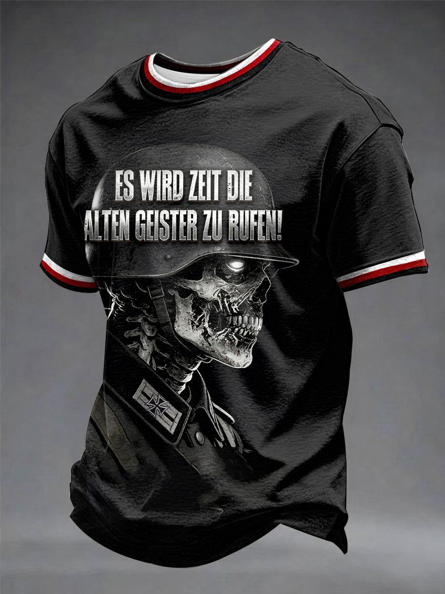 Herren ES WIRD ZEIT DIE ALTEN GEISTER ZU RUFEN! T-Shirt
