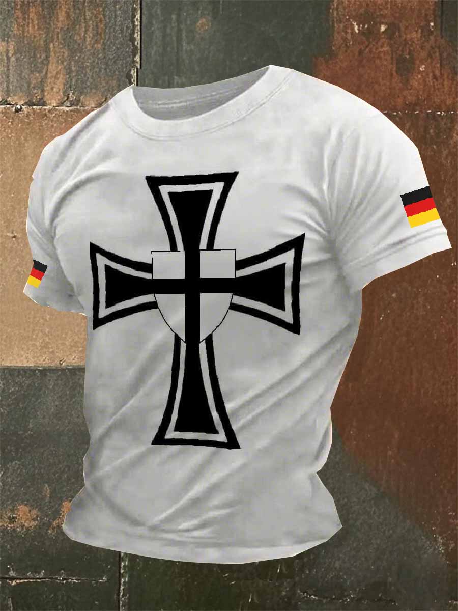 Herren-T-Shirt Eisernes Kreuz Deutschland