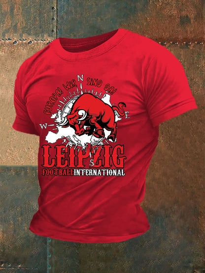 Herren Leipzig T-Shirt mit kurzen Ärmeln